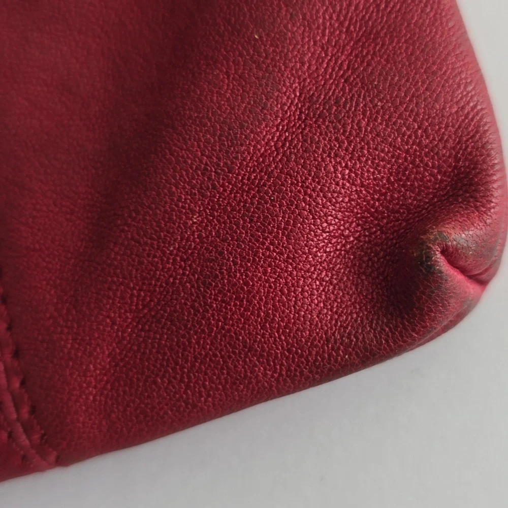 Vintage Sorial New York  Wristlet Wallet Red